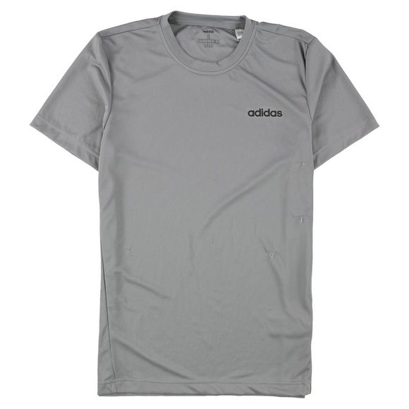 adidas Shirts Adidas Mens Designed 2 Move Plain Basic Tshirt Grey